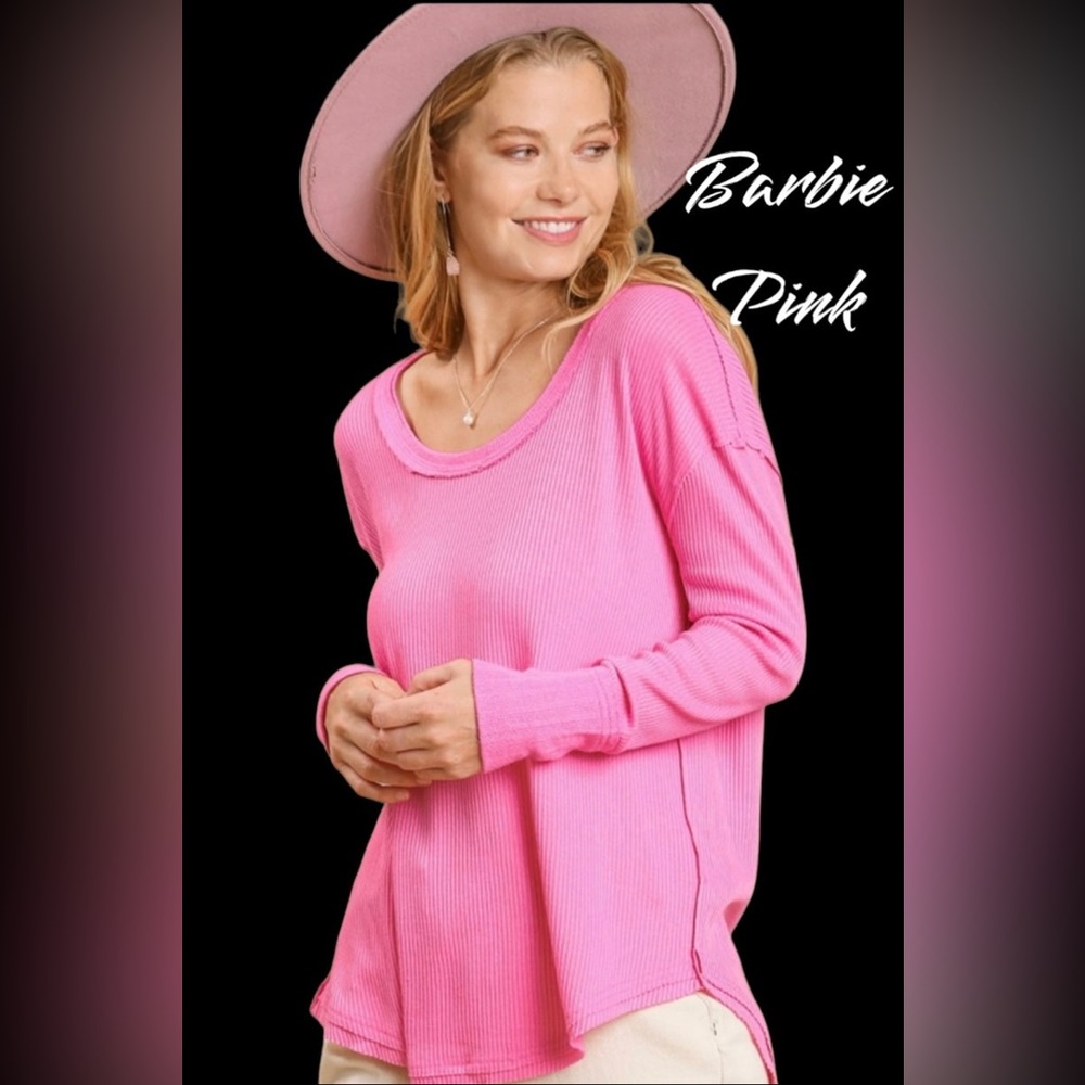 Umgee hot pink top